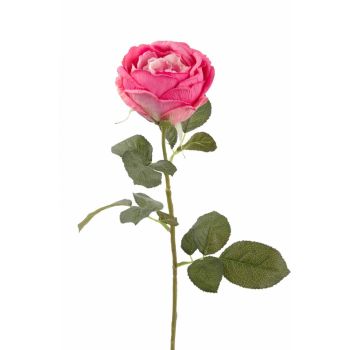 Veštačka Ruža Karla Crvena - Roze - 70 cm