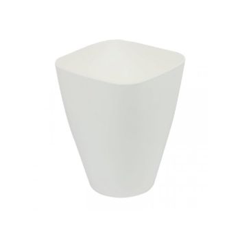 Saksija Coubi 13x13x17 - Bela