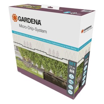 Gardena set za navodnjavanje žive ograde (25m) - kap po kap