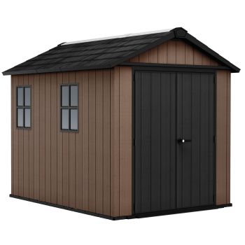Baštenska kućica Newton plus wide 9x7.5 - braon