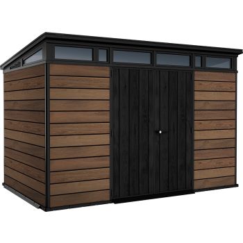 Baštenska kućica Deco Pent 11x7 - boja oraha