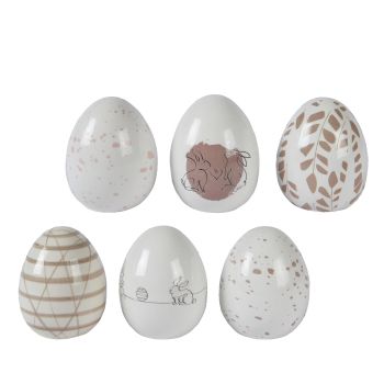 Uskršnja dekoracija - belo jaje