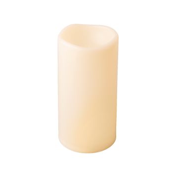 LED sveća 25 cm (cream/warm white) - outdoor