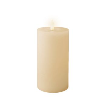LED sveća efekat plamena 15 cm (cream/warm white) - indoor