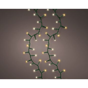 Lampice za jelku - Compact spoljne LED svetlo toplo belo / klasično belo - 7.5 m - 350 lampica