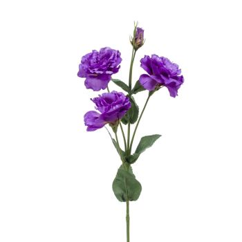 Veštačko Cveće Eustoma Ljubičasta - 68 cm