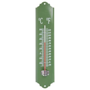 Termometar metalni - zeleni