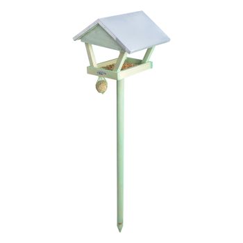 Hranilica za ptice - mini kućica na štapu