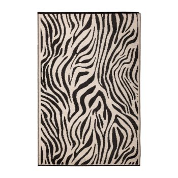 Baštenski tepih 150 x 242 cm - zebra print