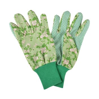 Baštenske rukavice - Print ruže zelene