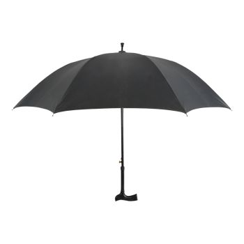 Kišobran - štap za hodanje crni