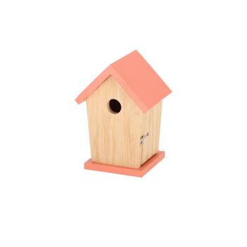 Kućica za ptice - drvena terakota