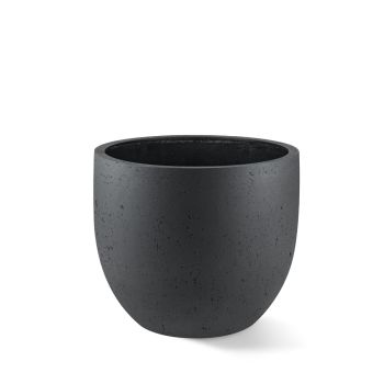 Saksija Grigio New Egg Pot 45 (45x38 Cm) - Anthracite