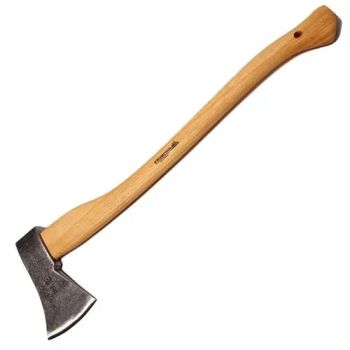 Krumpholz - Šumska sekira providni lak sa drškom od jasena 70 cm