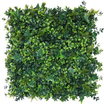 Zeleni zid UV otporan - Bršljan mix - 50x50 cm