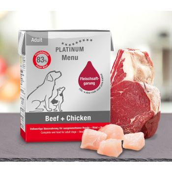 Platinum Menu Beef & Chicken - 375 g