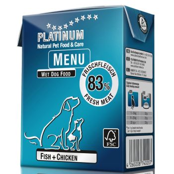 Platinum Menu Fish & Chicken - 375 g