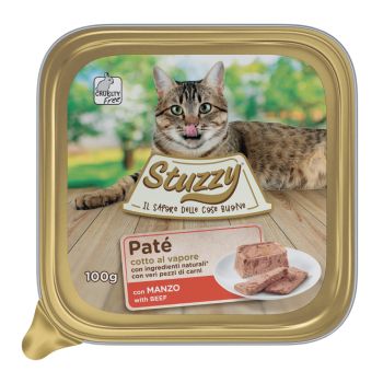 Stuzzy Pate Cat Govedina - 100 g