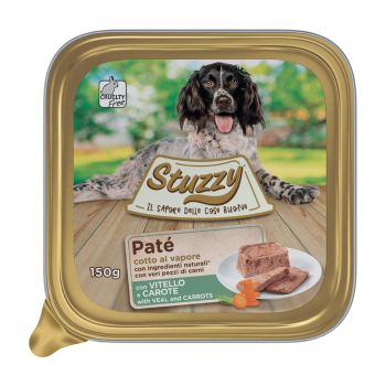 Stuzzy Pate Dog Teletina I Šargarepa - 150 g