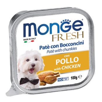Monge Fresh Pasteta Za Pse Piletina 100g
