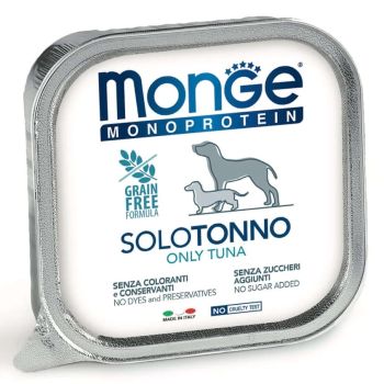 Monge Dog Solo Tuna 100% 150g