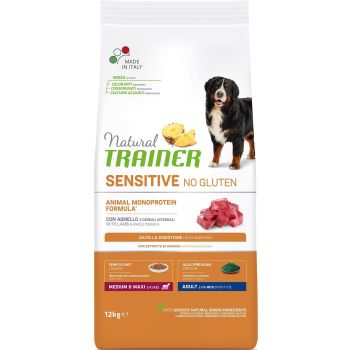 Trainer Natural Dog Sensitive No Gluten Adult Jagnjetina 12kg