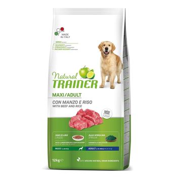 Trainer Natural Dog Maxi Adult Govedina I Pirinač 12kg