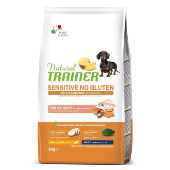 Trainer Natural Dog Sensitive No Gluten Adult Mini Losos 2kg