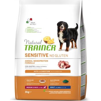 Trainer Natural Dog Sensitive Adult Patka No Gluten 3kg