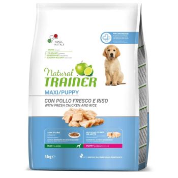 Trainer Natural Dog Maxi Puppy Sveža Piletina 3kg
