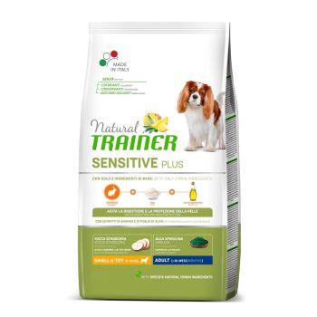 Trainer Natural Dog Sensitive Plus AD Small & Toy Zec 800g
