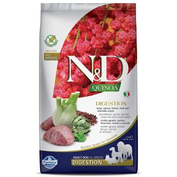 N&D Quinoa Digestion Lamb, Fennel, Mint & Artichoke 2.5 kg
