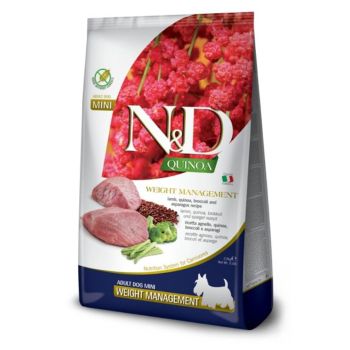 N&D Quinoa Weight Management Lamb, Broccoli & Asparagus Mini 0.8 kg