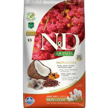 N&D Quinoa Skin&Coat Herring, Coconut & Curcuma 2.5 kg