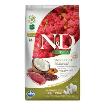 N&D Quinoa Skin&Coat Duck, Coconut & Curcuma 2.5 kg