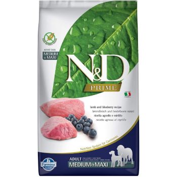N&D Prime Medium&Maxi Lamb&Blueberry 2.5 kg