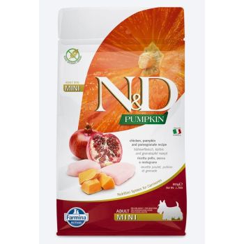 N&D Pumpkin Mini Adult Chicken&Pomegranate 0.8 kg