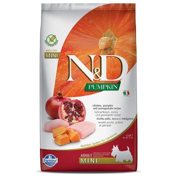 N&D Pumpkin Mini Adult Chicken&Pomegranate 2.5 kg