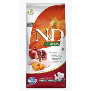 N&D Pumpkin Medium&Maxi Adult Chicken&Pomegranate 12 kg