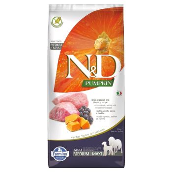 N&D Pumpkin Medium&Maxi Adult Lamb&Blueberry 12 kg