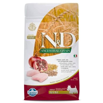 N&D Mini Adult Chicken&Pomegranate 0.8 kg