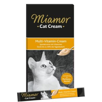 Miamor Pasta Za Mačke Multivitamin 6X15G - Meso, mlečni Proizvodi I Bilje