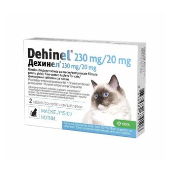 Dehinel Cat 100 X 230 mg/20 mg