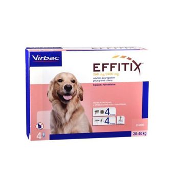 Effitix 268 mg, Psi 20 - 40 kg