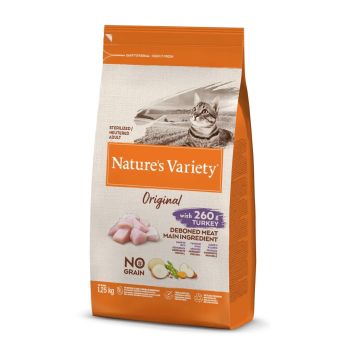 Nature's Variety Original Grain - Free Cat Sterilisane Ćuretina 1.25 kg