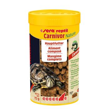Sera Reptil Profesional Carnivor Nature 250 ml